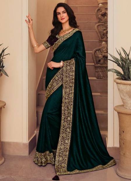 Black Colour Kavira 4 Heavy Festive Wear New Designer Saree Collection 1009